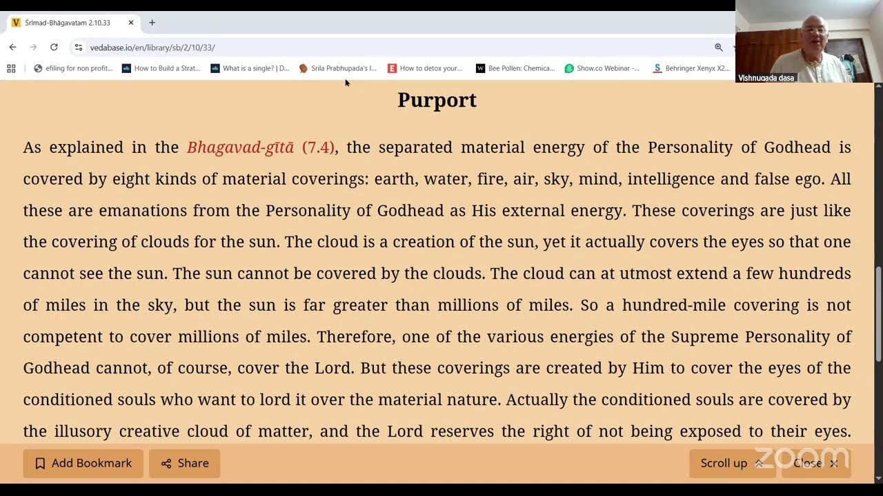 SB 2.10.33 - February 26th, 2026, Vishnugada Prabhu