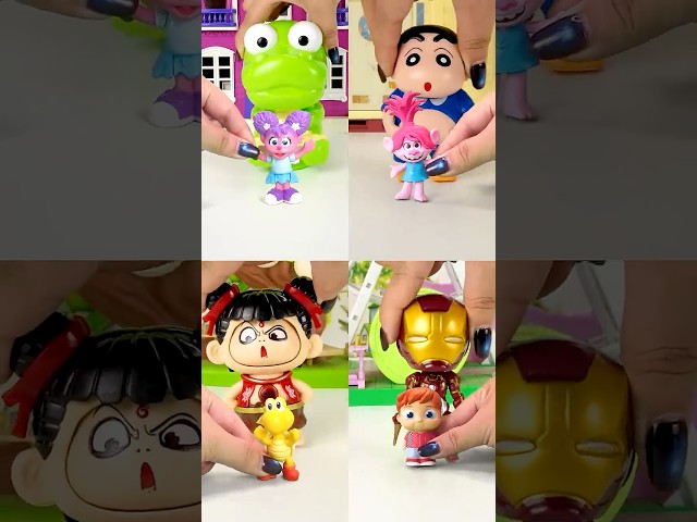 Satisfying Experience Cocomelon and Pororo Toys | One Two Buckle My Shoe! #short #toy