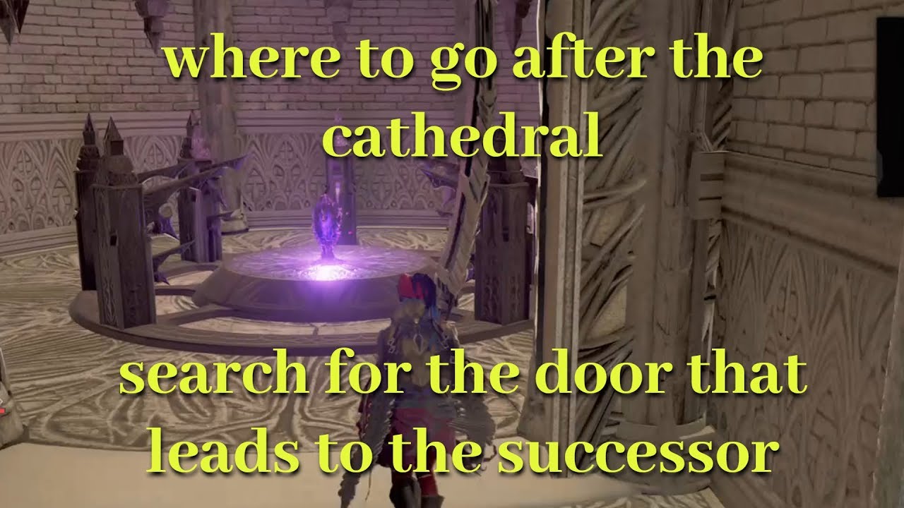 code vein search for the door that leads to the successor location