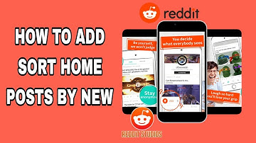 How To Add Sort Home Posts By New On Reddit App