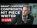 Grant Cardone CONFRONTS REPORTER LIVE!