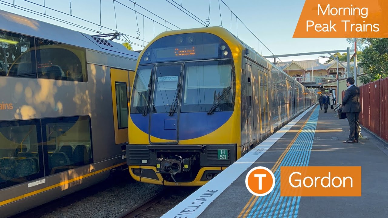 Transport for Sydney Vlog 462: Gordon Part 3 - Morning Peak Trains