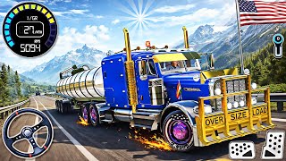 Truck Simulator Drive USA EVO - American Oil Tanker Truck Driving 3D | Android Gameplay | Part 2
