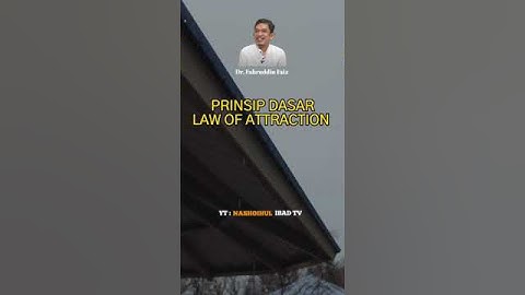 Prinsip LOA | Ngaji Filsafat Dr. Fahruddin Faiz #shorts #fahruddinfaiz #fahrudinfaiz