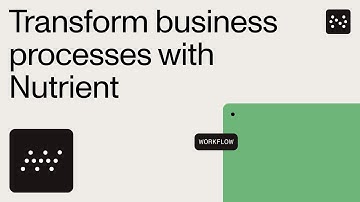 The transformative power of Nutrient Workflow