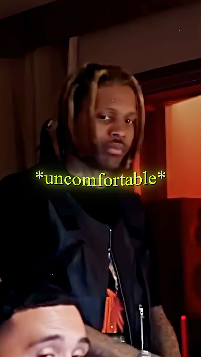 Lil Durk Got Uncomfortable in the Studio 😳