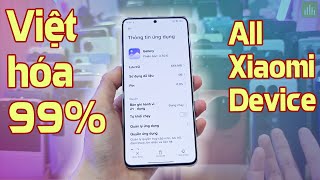 [Update] Hướng dẫn Việt Hóa Xiaomi 99%, Fix cả thông báo - Thử ngay kẻo trễ!! screenshot 1