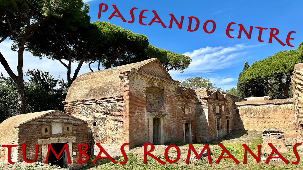 ¿CÓMO ERAN LAS TUMBAS EN LA ANTIGUA ROMA? La necrópolis de Isola