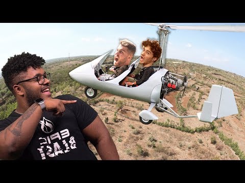 VOLAMOS en un HELICÓPTERO sin TECHO | FixFive, CamiloGames y Nacho Serrato