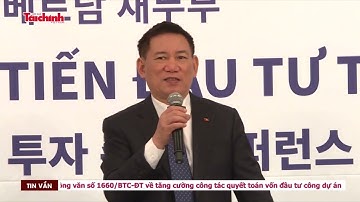 Bộ trưởng Hồ Đức Phớc chủ trì hội nghị xúc tiến đầu tư tại Hàn Quốc