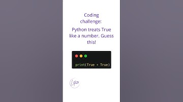🐍 Python Coding Challenge #5 | Boolean Math #codingforbeginners #coding #programming #learntocode
