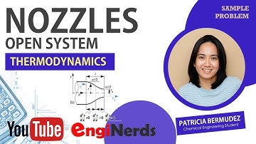 NOZZLES | OPEN SYSTEMS | ENGINEERING THERMODYNAMICS | PRACTICE PROBLEM | ENGINERDS