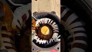 Tips for applying insulating paint to motors #short #diy #motorwinding #tip