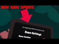 NEW MINI UPDATE (Yeeps)