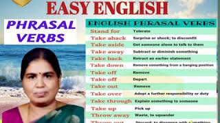 Easy English - Phrasal Verbs