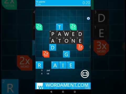 Anton plays Wordament ® - Snap Attack ? | Shop at my house for bad luck