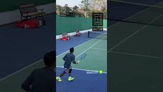 36 shot rally!! Way to go Chetan #tennis #perseverence