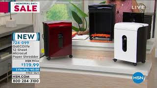 GoECOlife 12Sheet Microcut Paper Shredder