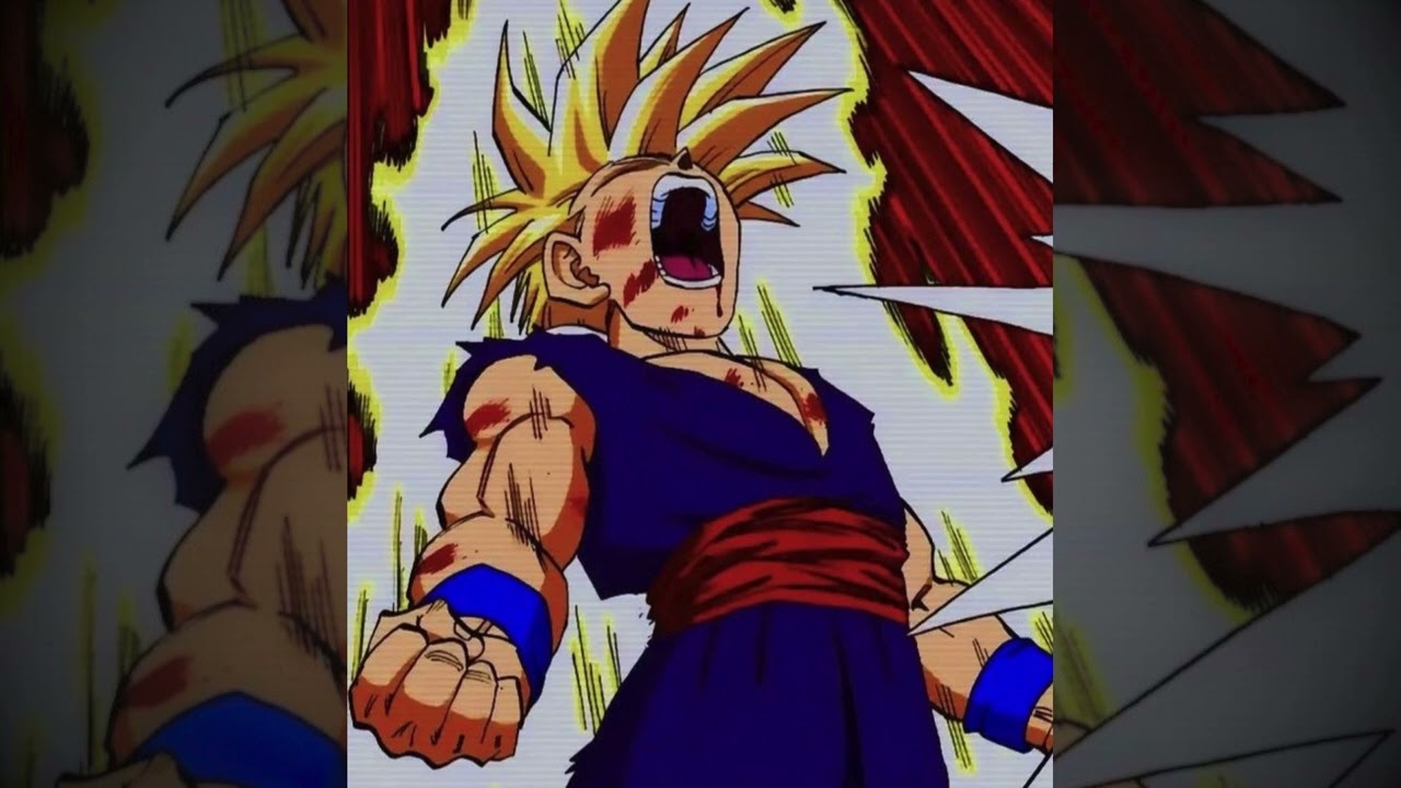 "I won't watch this anymore ! " Gohan's Rage x Menace