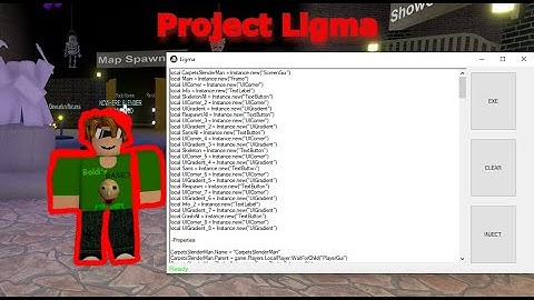 Project Ligma | Roblox exploit