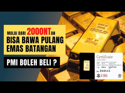 CARA INVESTASI EMAS BATANGAN 9999 DI TAIWAN - 台灣銀行買金條步驟.印尼文