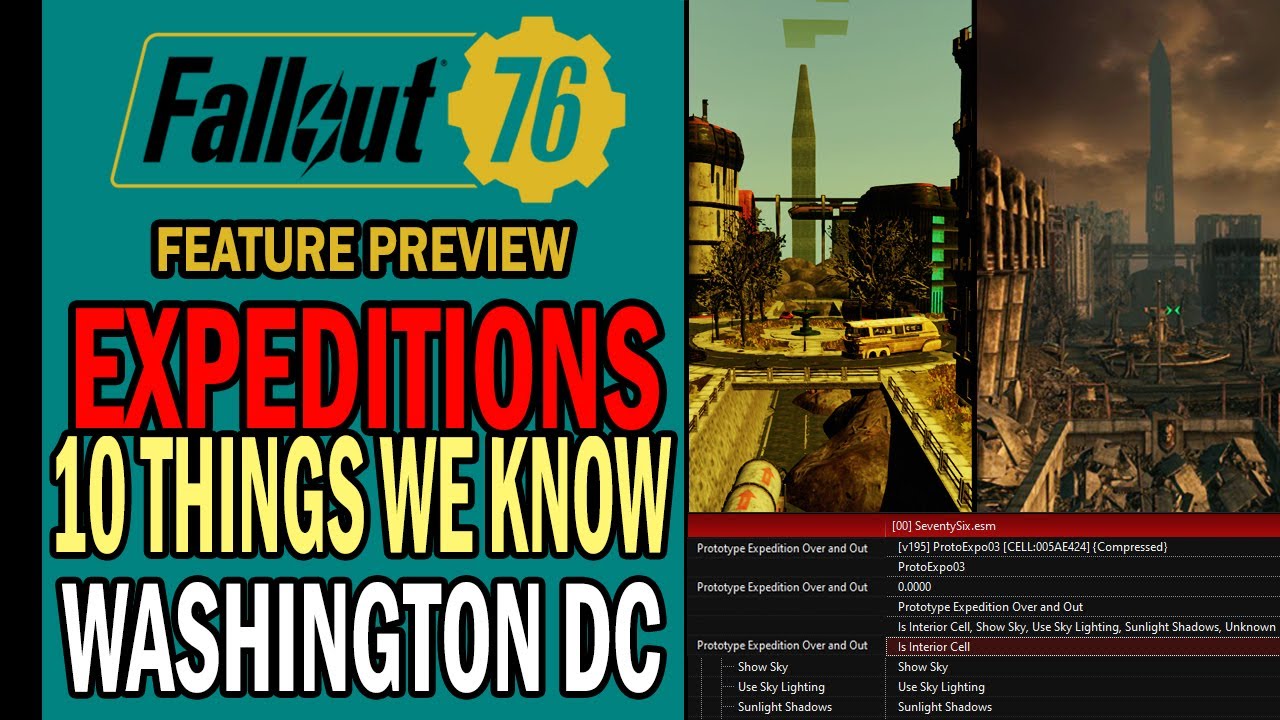 Fallout 76 Expeditions could send players back to Fallout 3's Washington D.C.