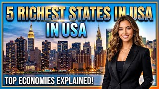 RICHEST STATES IN USA IN 2026 || MOST WEALTHIEST STATES IN AMERICA