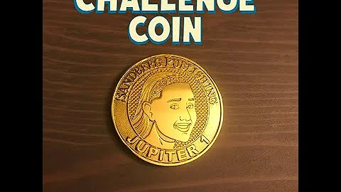 JUPITER issue 1 Campaign Add On: CHALLENGE COIN