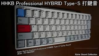 【ASMR】HHKB Professional HYBRID Type-S 打鍵音 / Typing Sound