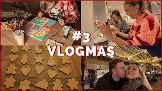 #3 VLOGMAS !!! Sausainiai, Darbeliai su Drauge, Piešimas, Pasimatymas, Žaidimai, ir Kita...