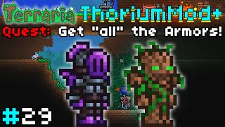 VALADIUM & LIFE BLOOM ARMOR! - Terraria Mod: ThoriumMod  #29 | Quest: Get 'all' the Armors