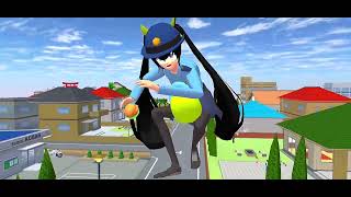 Giant Police Rina Pregnant 🤣#sakuraschoolsimulator #shortfilm #sss #viralvideo #trending #newupdate