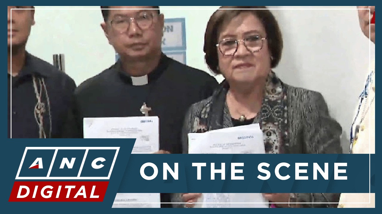 LOOK: De Lima files cyberlibel complaint vs. ‘ex-Marines’, lawyer over ICC bribery claims | ANC