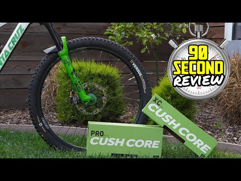 Does it really change your ride? - Cushcore Tire Inserts - 90 Second Review