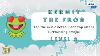 Disney Emoji Blitz - Kermit The Frog Level 3 - The Muppets - D Emoji