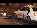 Berlin-Charlottenburg: Pkw erfasst zwei Menschen, die gerade in ein Taxi steigen wollten
