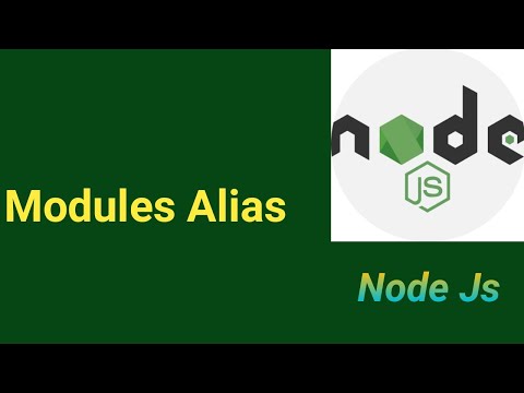Module Alias in Node Js | #52 | Node Js tutorial in Hindi