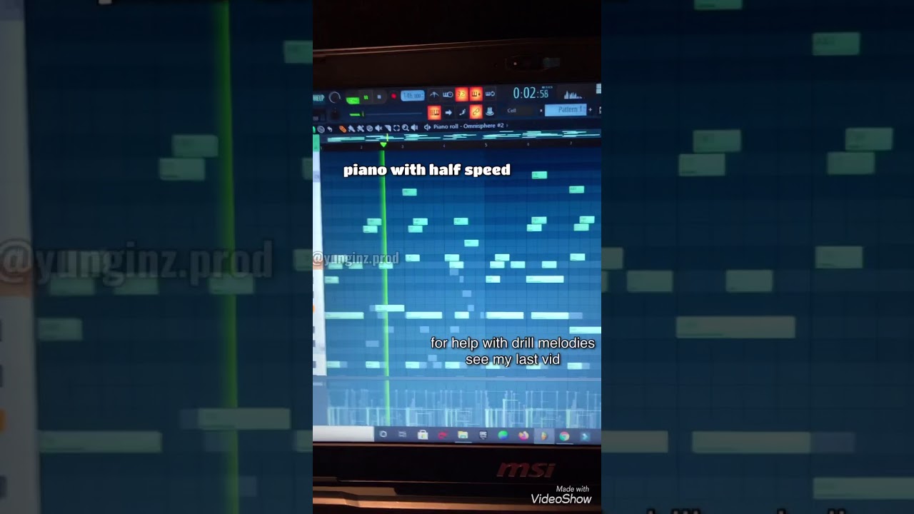 How to make a NY drill beat like CJ tutorial in 1 minute | Drill beat quelly woo tutorial 
