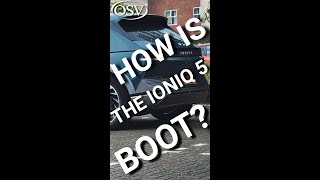 Hyundai IONIQ 5 Boot Overview UK 2022 | How Practical Is It? | OSV Youtube #shorts   4K