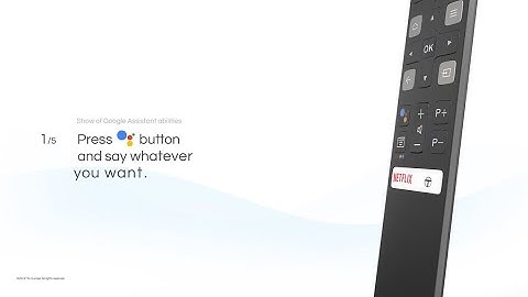 TCL Android TV - Google Assistant