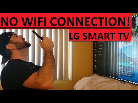 LG Smart TV WIFI Connection Issues (SOLVED)