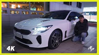 New 2022 Kia Stinger Review – How it shines at night! | 4K