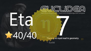Euclidea 7 Eta 40/40