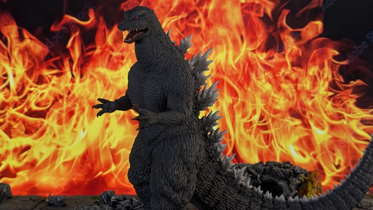 W Dragon 30cm Godzilla 2004 - YouTube