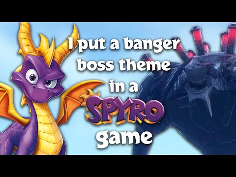 I put Undefeatable in a Spyro game