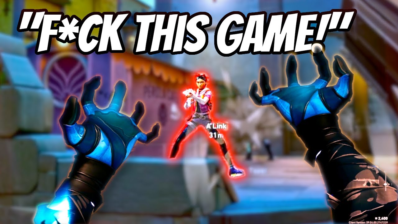 friend RAGE is HYSTERICAL - Random Valorant moments - YouTube