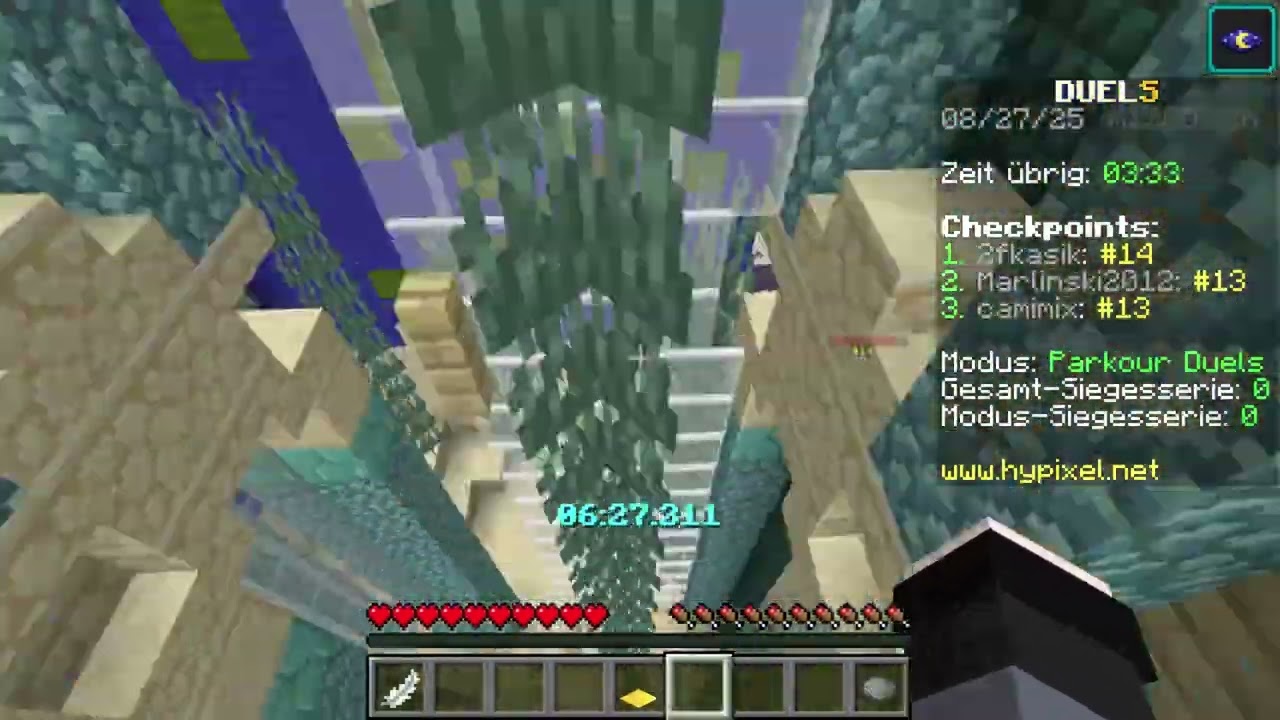 Minecraft Hypixel packour