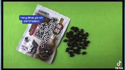 Tỏi đen tăng cường sức đề kháng Orihiro