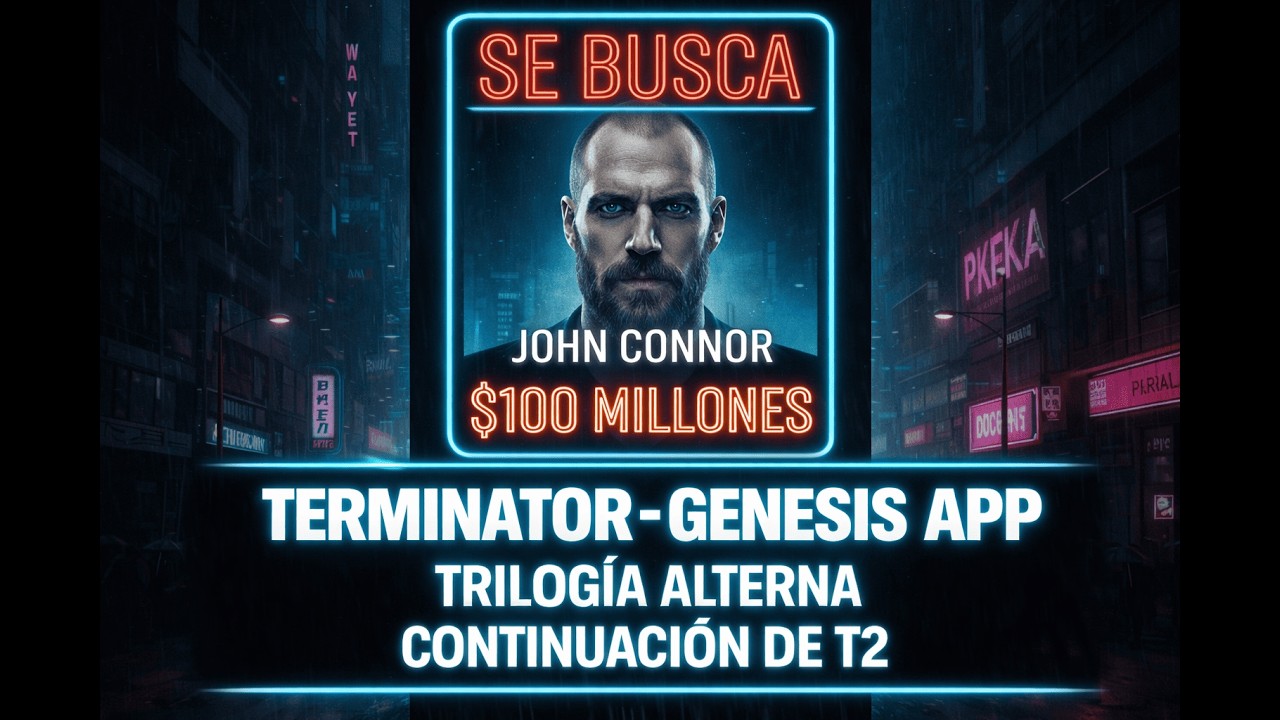 TERMINATOR: GENESIS APP - Parte 1/3  El Héroe se Convirtió en Monstruo (Continuación de TERMINATOR 2