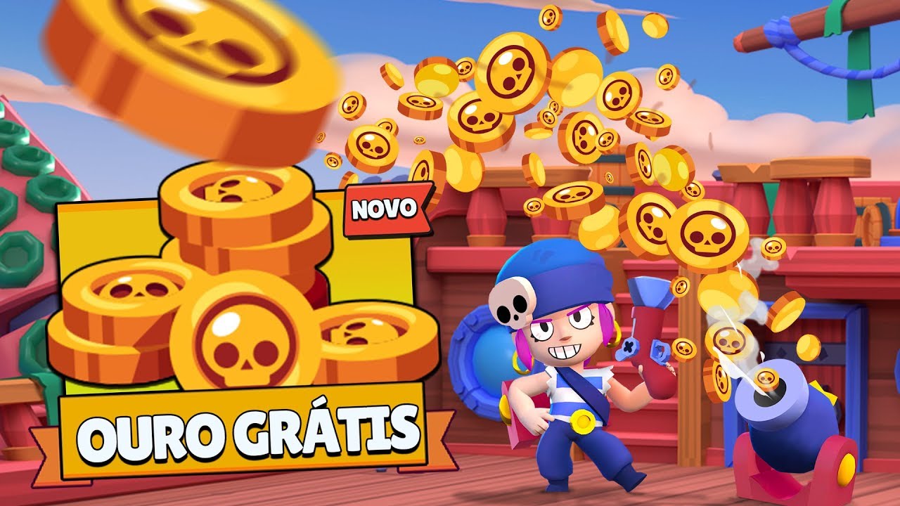 É TOP e É AMANHÃ! COMO GANHAR MUITO OURO DE GRAÇA NO BRAWL STARS - YouTube